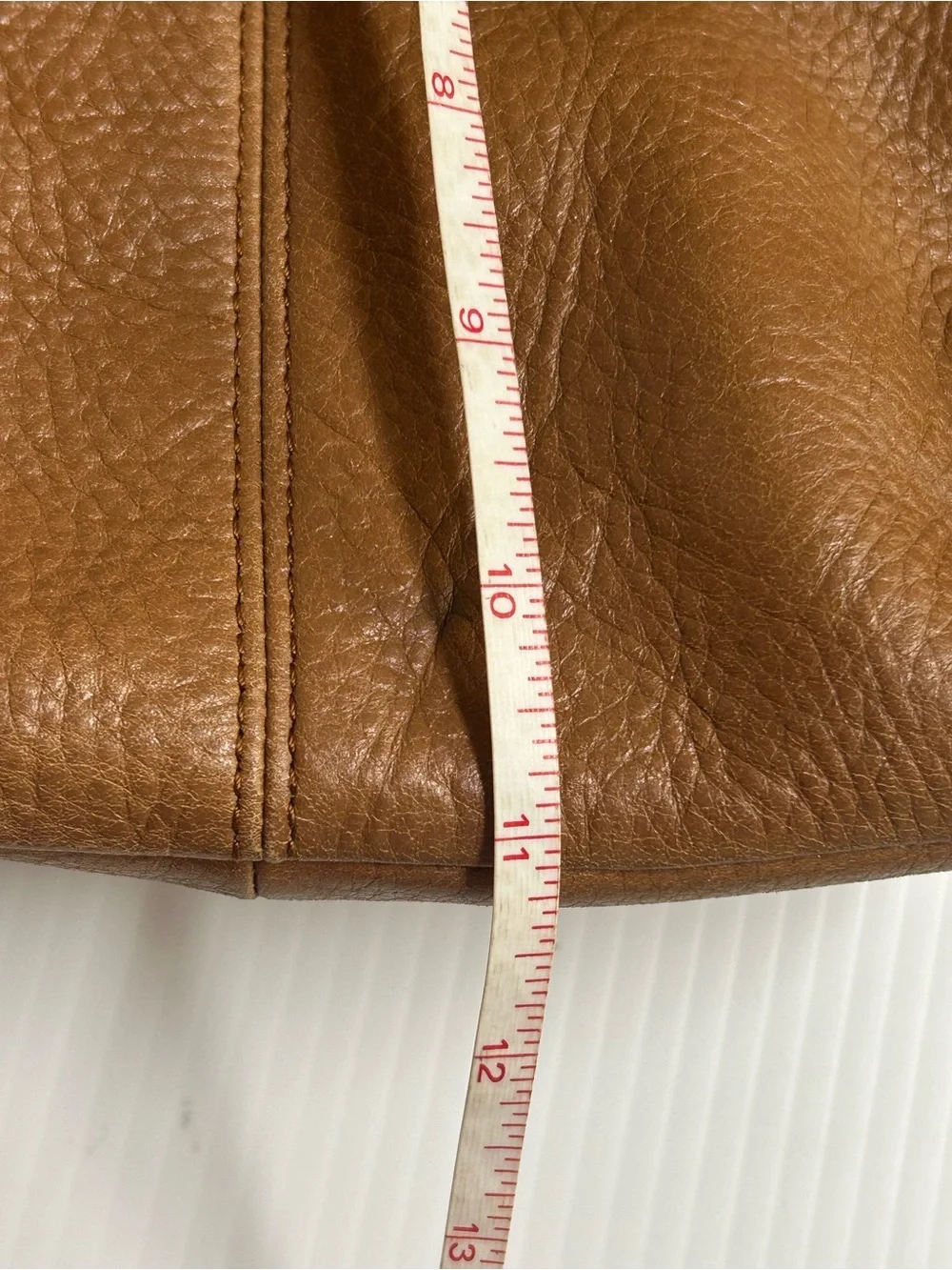 Aimee Kestenberg Tan Soft Leather Bali Backpack Foldover Bag Purse Minimalist